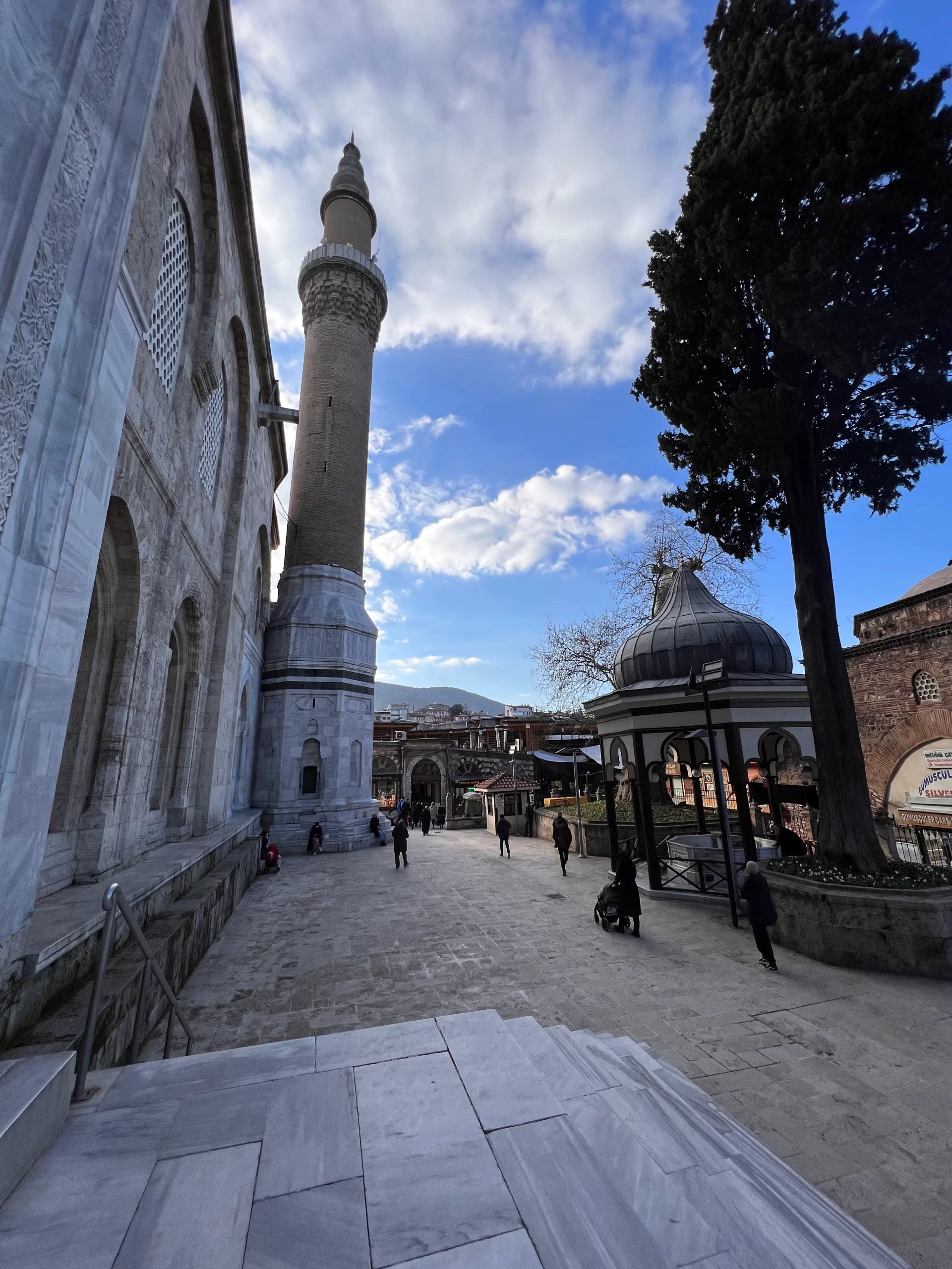 Ulu Cami entrance in Bursa