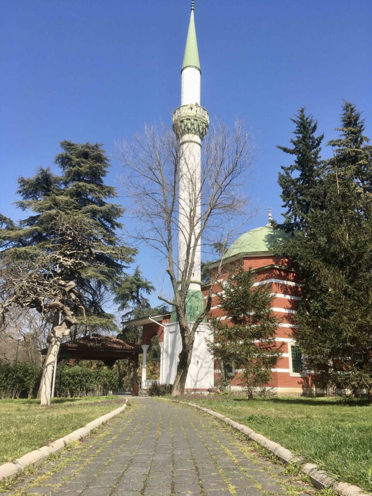 Mosque in Kultur park in Bursa