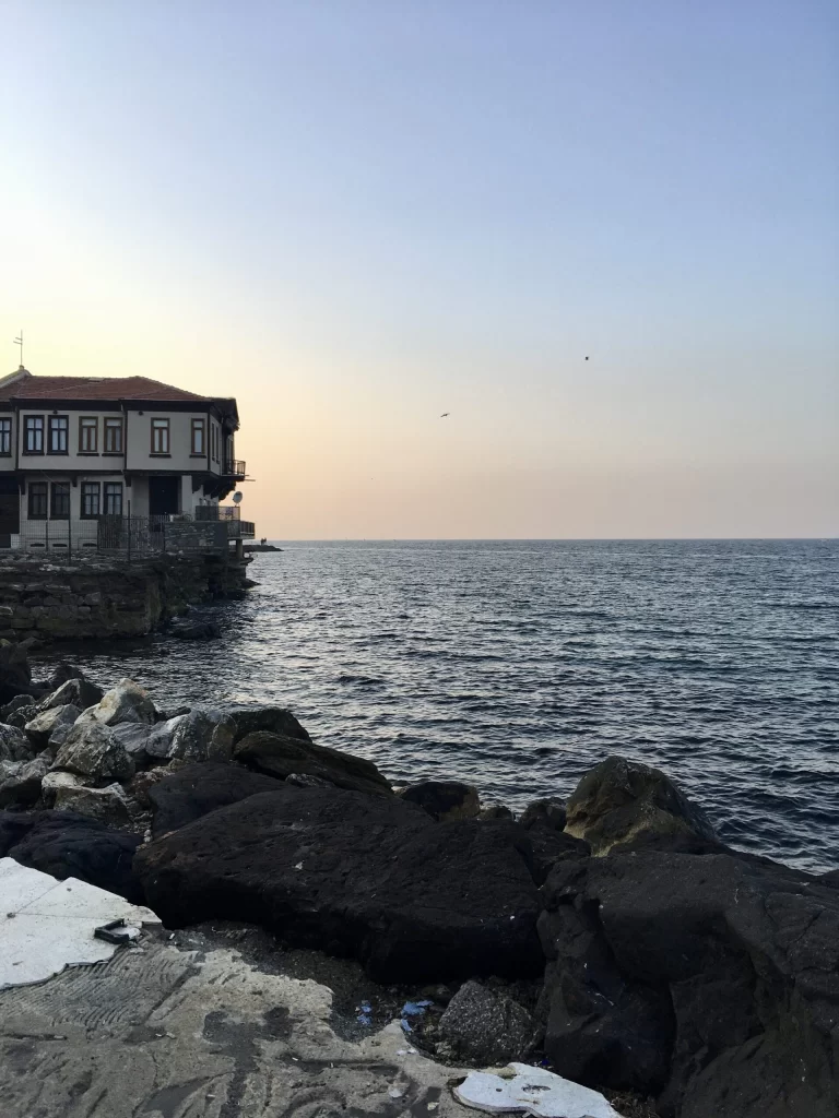 View of a traditional house in Mudanya.