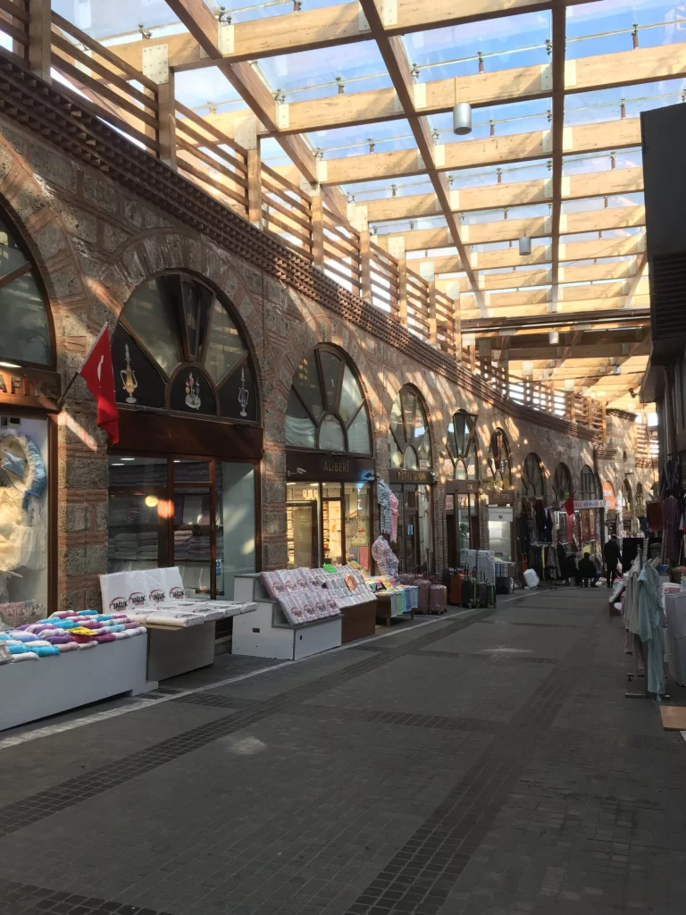 Covered bazaar in Bursa.