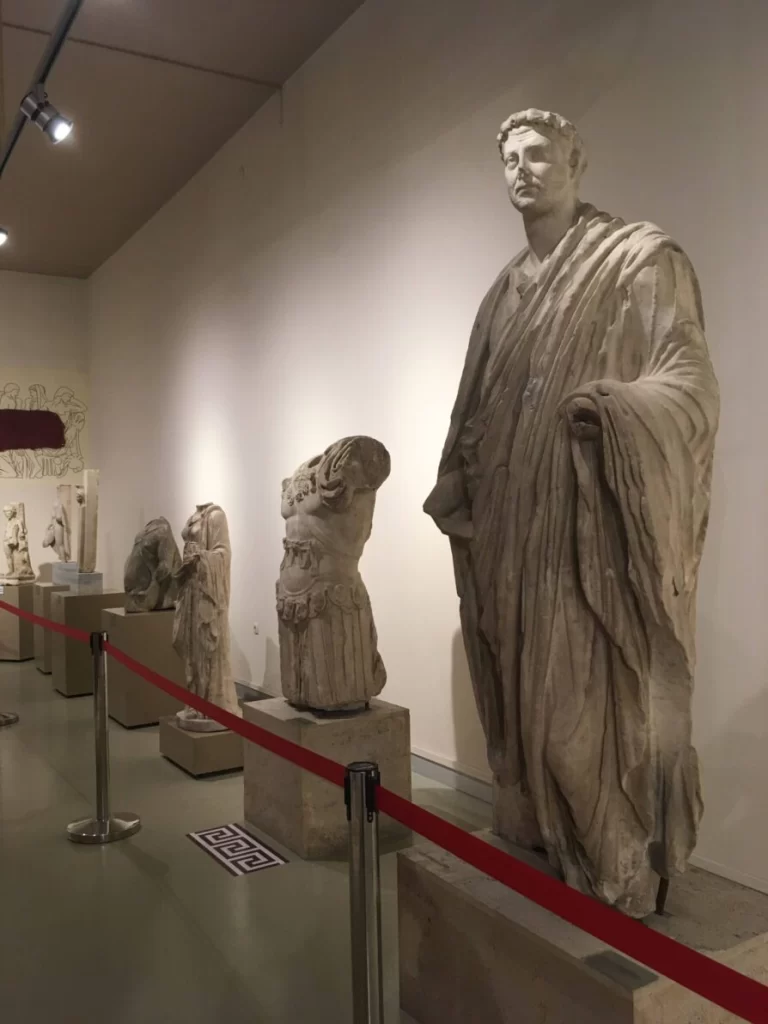 Sculpture from the archeological Museum in Bursa.