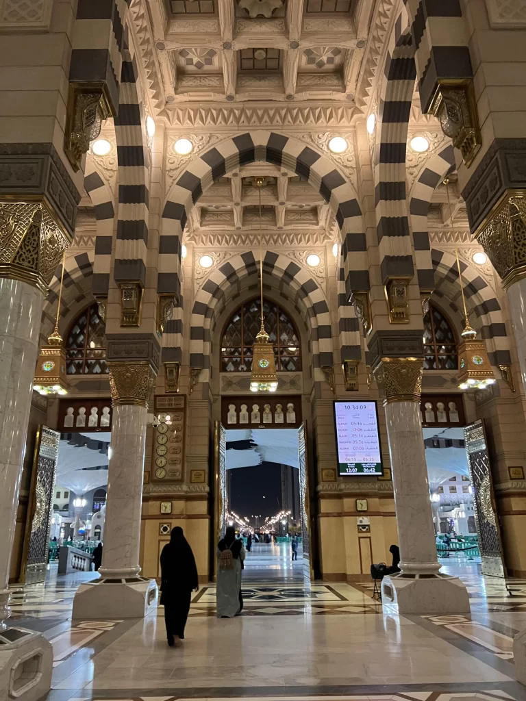 Entrance of Masjid An Nabawi
