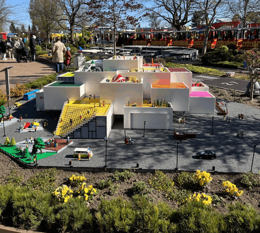 Lego house Miniature in Mainland Legoland