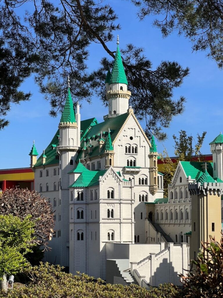 Mini Land at LEGOLAND Billund featuring famous world landmarks made from LEGO bricks