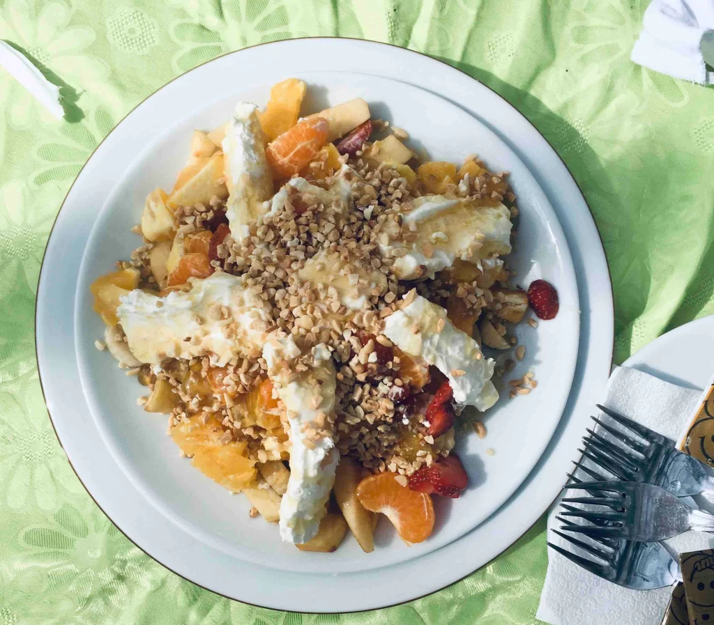 Fruit salad from Inkaya restaurant