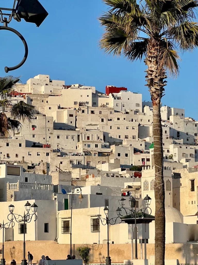 Views of the Medina of Tangier.